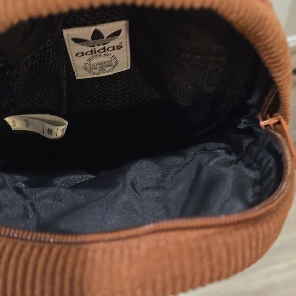 Adidas Trefoil 2.0 Corduroy Mini Backpack- Preloved Brown - Picture 10 of 10